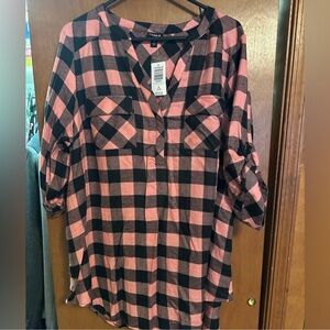Torrid checkered top